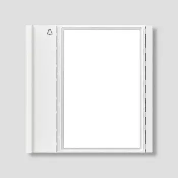 Siedle Pulsador de llamada TM 700-1-0 W blanco (210011966-00)