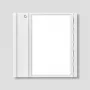 Siedle Pulsador de llamada TM 700-1-0 W blanco (210011966-00)