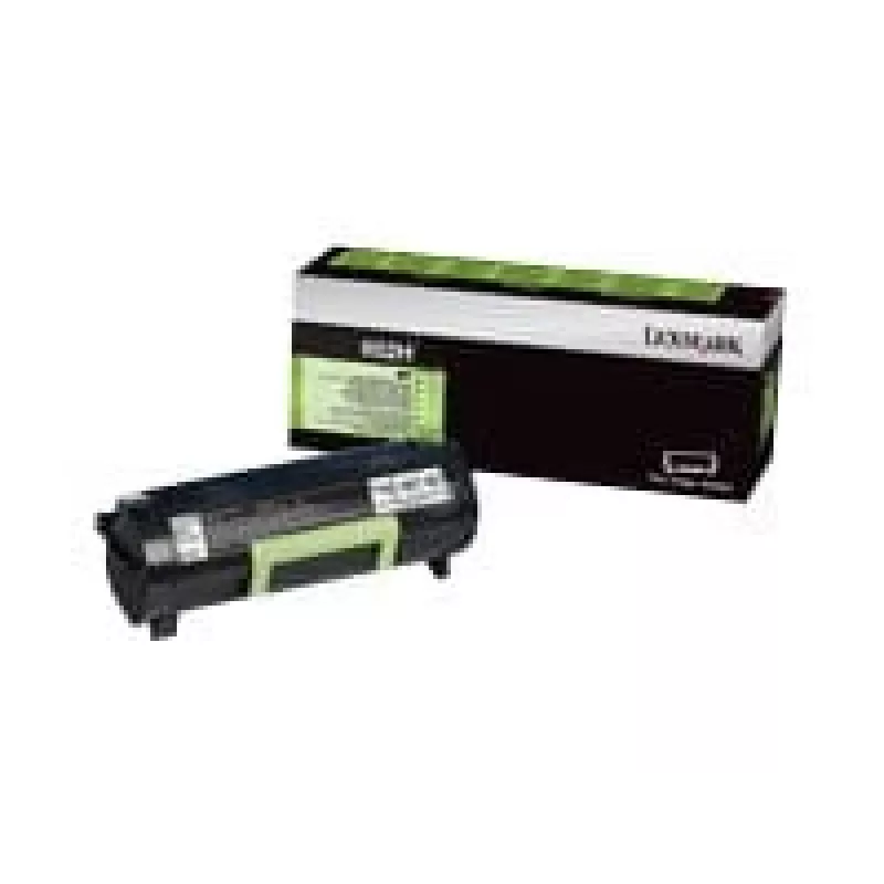 Cartucho de tóner Lexmark 60F0HA0 negro para impresora láser, rendimiento 10.000 páginas, 1 unidad