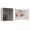 Mueble de baño Topeshop POLA 2DL BIEL blanco