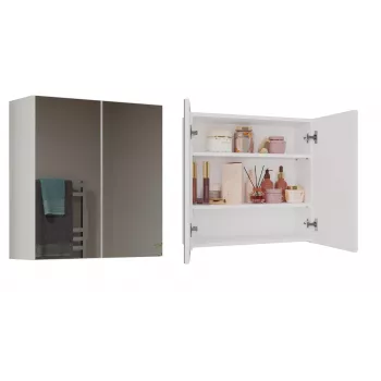 Mueble de baño Topeshop POLA 2DL BIEL blanco