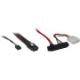 Inter-Tech - Cable SAS interno - SAS 6Gbit/s - Mini SAS (SFF-8087) a alimentación interna, 4 pines, SAS interno, 29 pines (SFF-8482) - 50cm - Negro, Rojo (88885001)