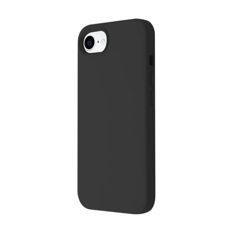 Funda protectora MagSafe Crong para iPhone 16e – negro