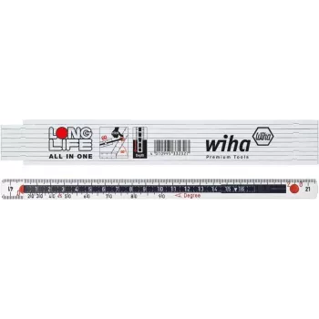 Herramienta de medición de fibra de vidrio Wiha 410 2007 2000 mm