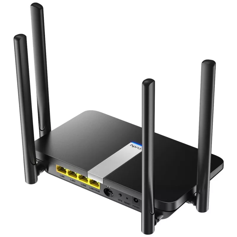 Router wifi Cudy LT500 Fast Ethernet dual band (2,4 GHz / 5 GHz) 4G negro
