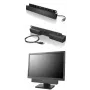 Barra de sonido USB Lenovo negra 2.0 canales 2,5 W