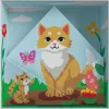 Set de pintura Ravensburger CreArt Do it together — modelo gatos, set de pintura conjunto