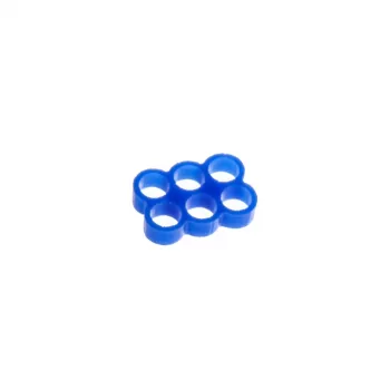 Peine de cables E22 6-Slot Stealth - azul