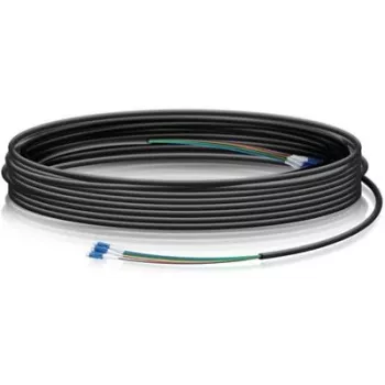 Cable de fibra óptica monomodo LC Ubiquiti FC-SM-300 91,44 m negro