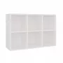 Estantería MALAX MINI 2X3 blanco