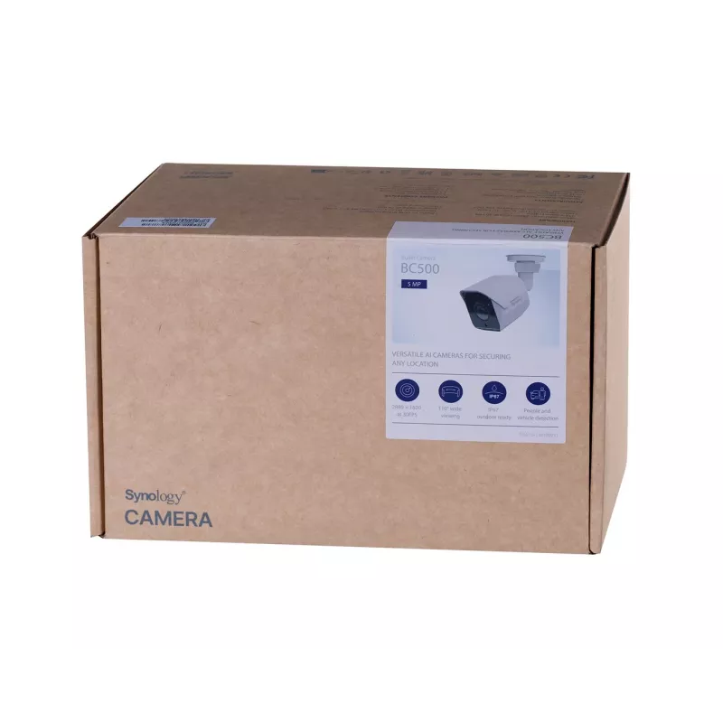 Synology BC500 cámara de seguridad cámara de vigilancia IP tipo bala interior y exterior 2880 x 1620 píxeles pared