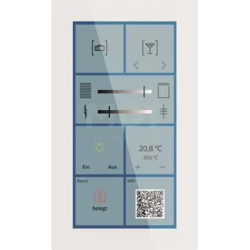 MDT KNX Glas Touch Smart Plus 6 pulgadas BE-GTSP6TW.01S (BE-GTSP6TW.01S)