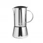 Cafetera espresso Adler AD 4419 — carcasa de acero inoxidable, tamaño compacto