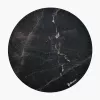 Alfombrilla protectora para sillas Arozzi Zona Round Floor Pad – Negro Marble, alfombrilla protectora redonda para suelos duros y moquetas