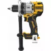DeWalt DCD1007NT-XJ taladro atornillador percutor inalámbrico 18 V XR, motor sin escobillas, 2250 rpm, portabrocas sin llave de 13 mm, 169 Nm, 1,85 kg, sin batería