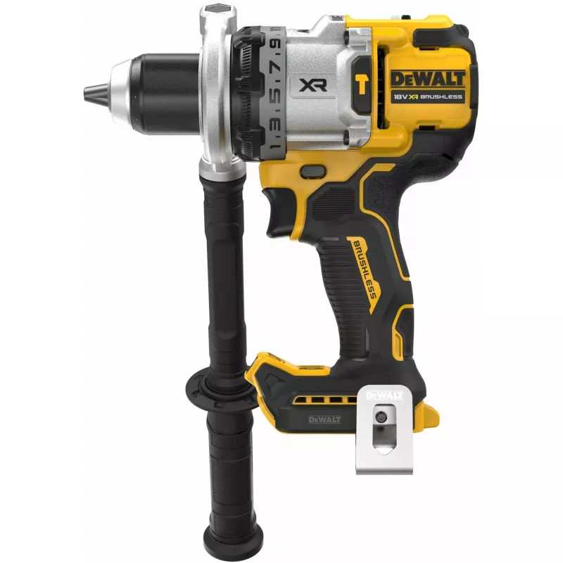 DeWalt DCD1007NT-XJ taladro atornillador percutor inalámbrico 18 V XR, motor sin escobillas, 2250 rpm, portabrocas sin llave de 13 mm, 169 Nm, 1,85 kg, sin batería
