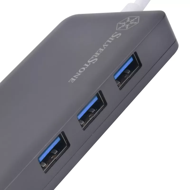 SilverStone SST-EP14C - USB 3.1 Type-C Gen1 a HDMI, 3x USB 3.1 Gen 1 Type-A, 1x USB 3.1 Gen 1 Type-C (carga PD 2.0) (SST-EP14C)