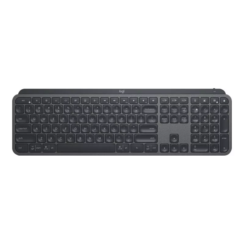 Logitech MX Keys Combo for Business - Conjunto teclado y ratón - retroiluminado - inalámbrico - Bluetooth LE - QWERTY - GB - Grafito