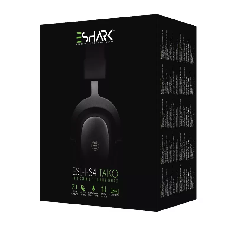 White Shark Premium Line ESL-HS4 Auriculares gaming TAIKO