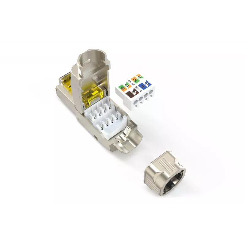 Conector de campo Digitus CAT 6A DN-93638 AWG 22-27 compatible con hasta 4PPoE
