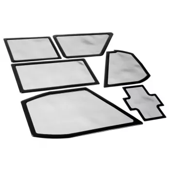 Filtro antipolvo DEMCiflex 0476 para NZXT Phantom 530, negro, pack de 6