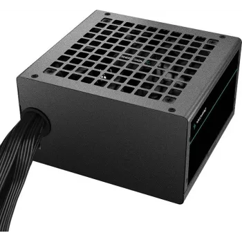 Fuente de alimentación DeepCool PF500 500 W ATX 2.4, 80 PLUS, ventilador de 120 mm, 20+4 pines, 2×6+2 PCIe, 4×SATA
