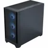 Caja PC Silentware Flow 110 A-RGB negra — caja mid-tower, panel lateral de cristal templado