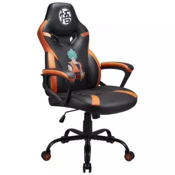 Silla gaming para PC Subsonic SA5573-D4 asiento acolchado negro naranja