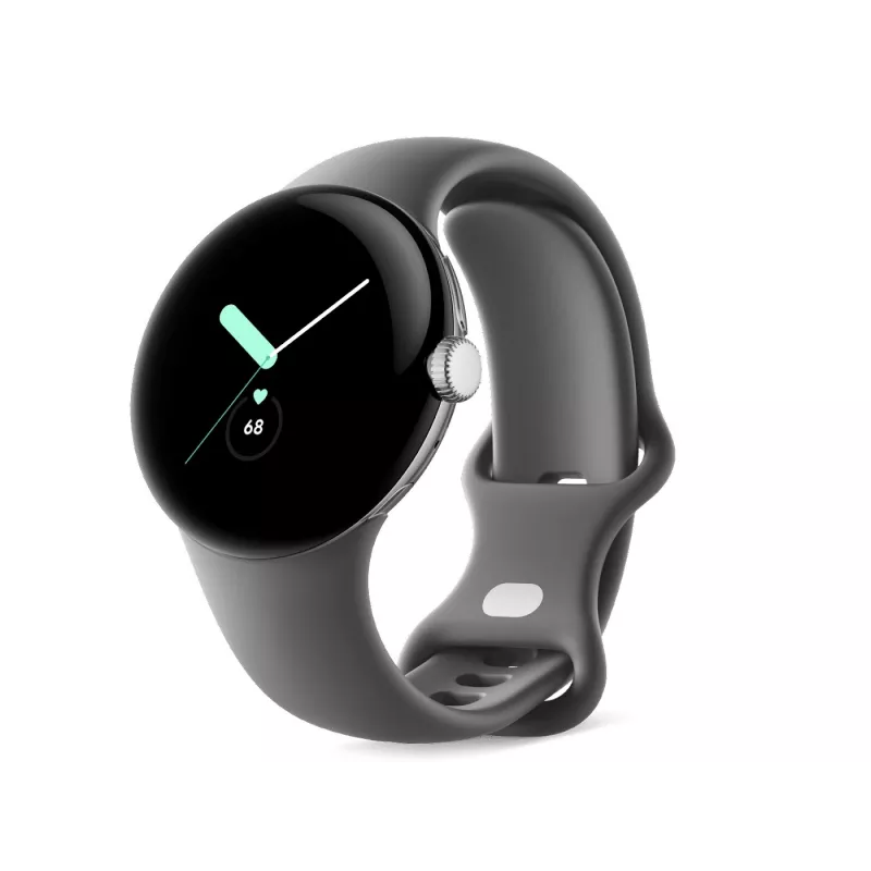 Google Pixel Watch – plata pulida – smartwatch con correa