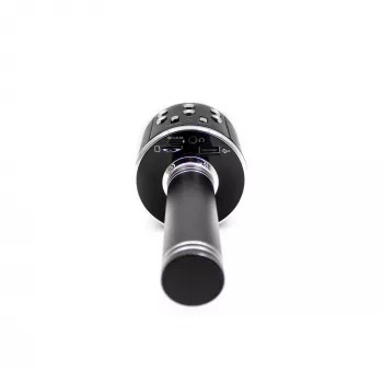 Micrófono de karaoke Denver KMS-20BMK2 con altavoz Bluetooth, Negro