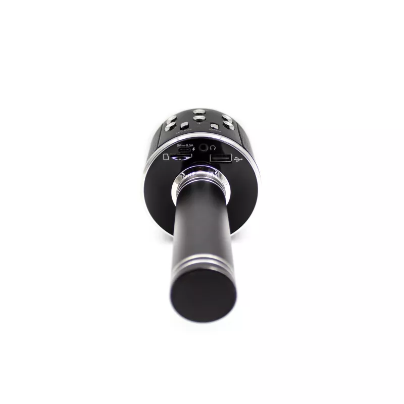Micrófono de karaoke Denver KMS-20BMK2 con altavoz Bluetooth, Negro