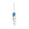 ETA Sonetic ETA071090020 cepillo de dientes infantil, con pilas (1x AAA), 2 cabezales, temporizador de 2 minutos, azul/blanco