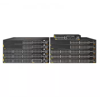 HPE - Aruba 6200F 12G Class4 PoE 2G/2SFP+ 139W Switch - Switch - L3 - gestionado - 12 x 10/100/1000 (PoE+) + 2 x 100/1000 (Uplink) + 2 x 1 Gigabit / 10 Gigabit SFP+ montaje en rack