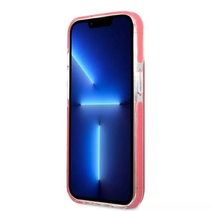 Karl Lagerfeld KLHCP13XTPECPI iPhone 13 Pro Max 6.7 funda rígida fucsia/FUSCHIA Choupette Head