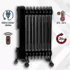 Camry | Calefactor | CR 7810 | Radiador de aceite | 2000 W | Número de niveles de potencia 3 | Negro
