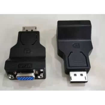 Microconnect MC-ITH-DP1.2-VGA adaptador de cable de vídeo DisplayPort VGA (D-Sub) negro