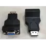 Microconnect MC-ITH-DP1.2-VGA adaptador de cable de vídeo DisplayPort VGA (D-Sub) negro