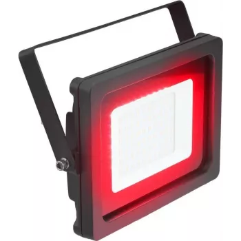 Foco LED EUROLITE FL-30 SMD rojo protegido IP — foco LED compacto rojo de trabajo/instalaciones