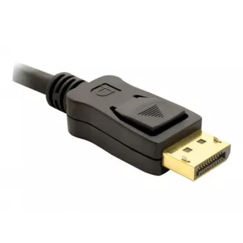 Cable DisplayPort DeLOCK 82423 1 m conector macho a conector macho negro