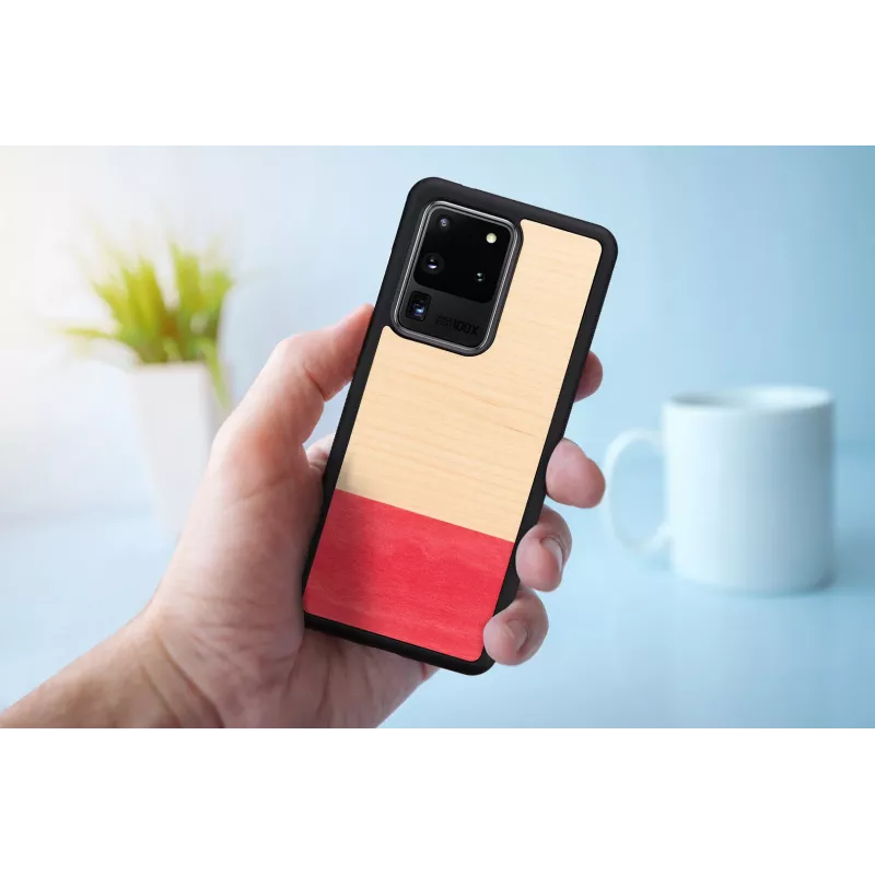 Funda para móvil Man and Wood Galaxy S20 Ultra miss match negro — cubierta trasera protectora para Samsung Galaxy S20 Ultra