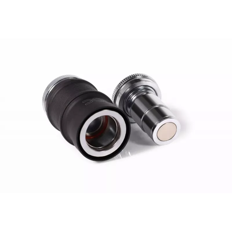 Adaptador de bloque de agua Aquatuning GmbH 13876 Latón Níquel Plástico Negro Cromo