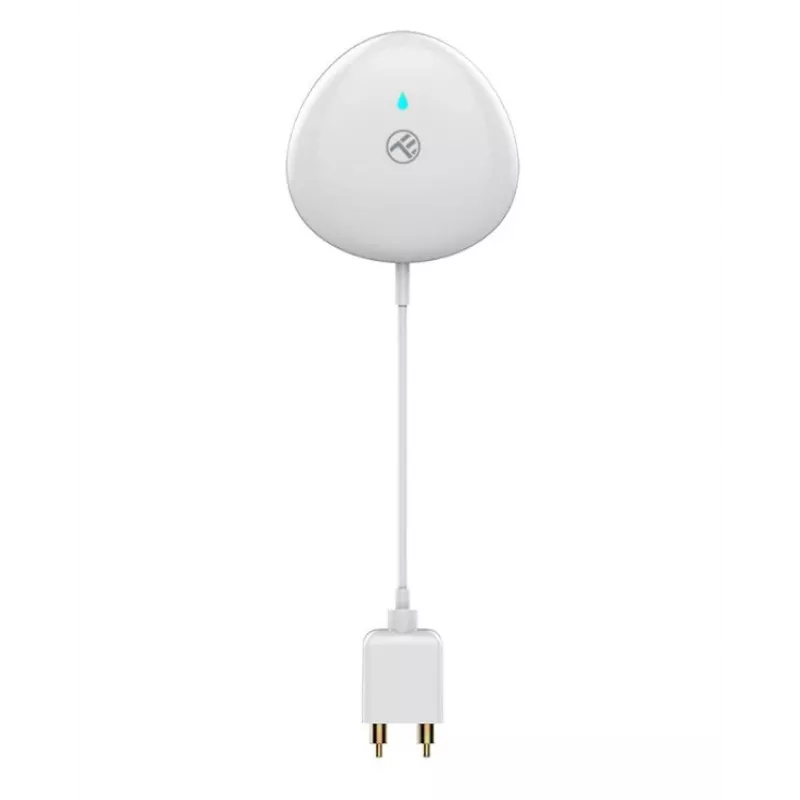 Sensor de inundación Tellur WiFi AAA blanco – detector de agua inalámbrico, a pilas (AAA)