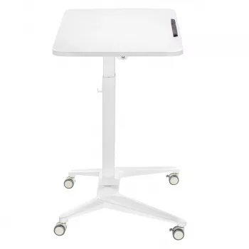 Mesa móvil para portátil MACLEAN MC-453W con regulación neumática de altura, altura máx. 109 cm