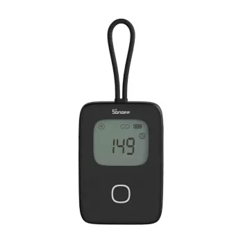 Termómetro de alimentos Sonoff BMT01 digital 0–300 °C, pila AAA, negro, dimensiones 104,6×71,4×19,2 mm