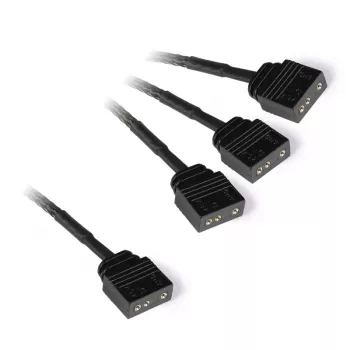 Cable divisor en Y RGB Alphacool 18707 5V negro 600mm