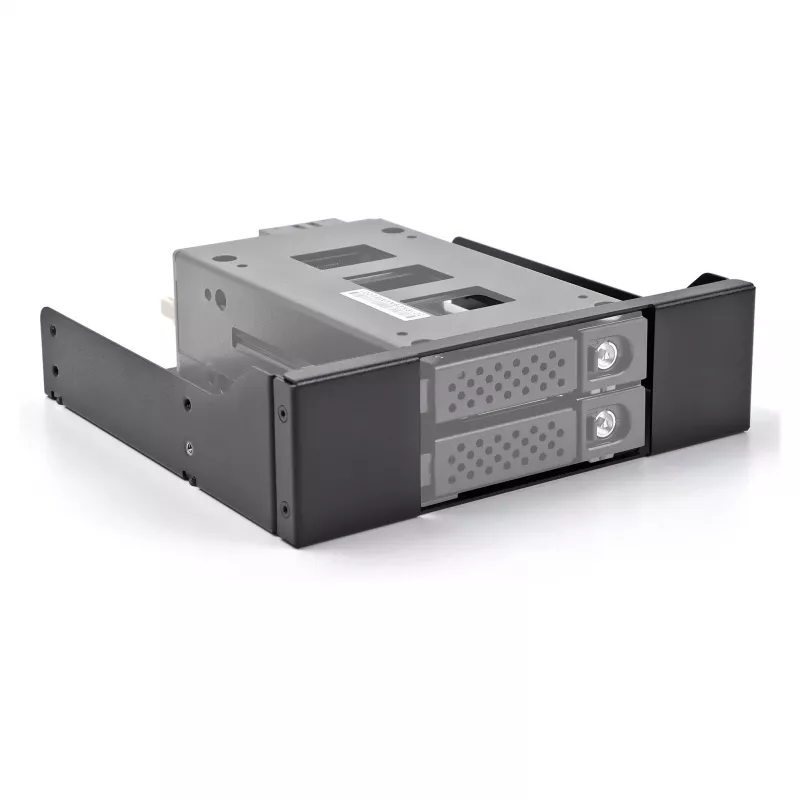 DeLOCK marco de montaje metálico de 5,25 inch para bahías extraíbles 47011 47019 47126 tipo de marco compatible metal 140 mm de ancho