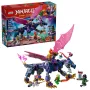 Juguete de construcción LEGO NINJAGO 71842 Rontu el dragón maestro — 381 piezas, 4 minifiguras, modelo de exposición 130 mm