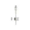 Belkin BOOST CHARGE - Cable Lightning - USB-C macho de 24 pines a Lightning macho - 2 m - blanco - para Apple iPad/iPhone/iPod (Lightning)