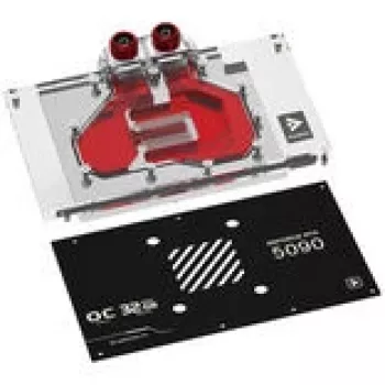 Bloque de agua para GPU Barrow MSI Suprim 5090 negro — refrigeración full-cover para tarjetas gráficas