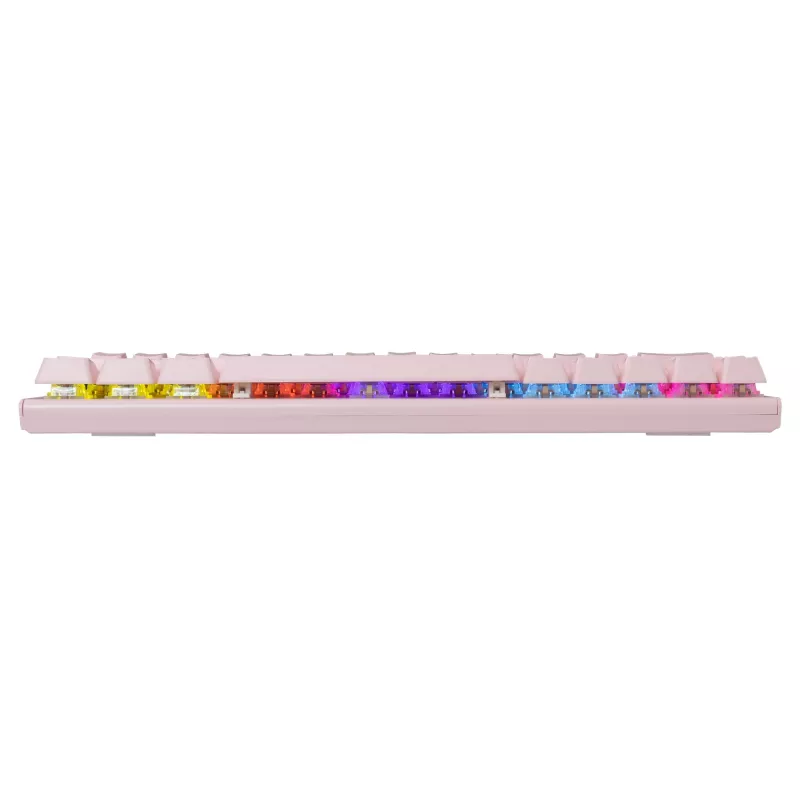 Teclado mecánico gaming White Shark Wakizashi GK-002421V2 rosa US-Blue-Layout